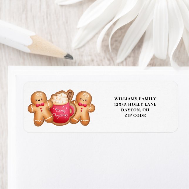 Beau Noël Gingerbread caca (En situation)