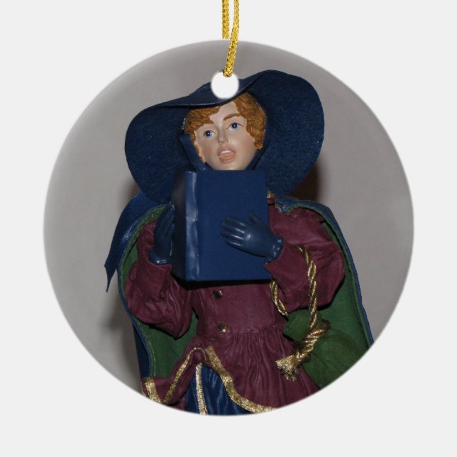 Beau Ornement de vacances Caroler (Devant)