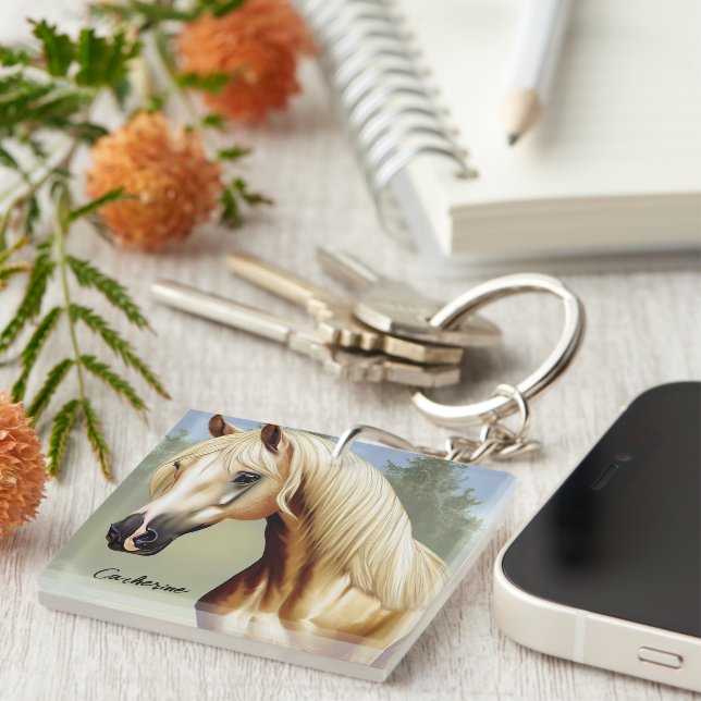 Beau Palomino Horse (Devant Droit)