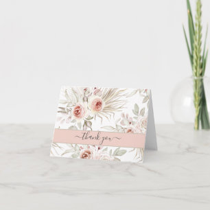 Beau Pastel Rose Floral, Merci