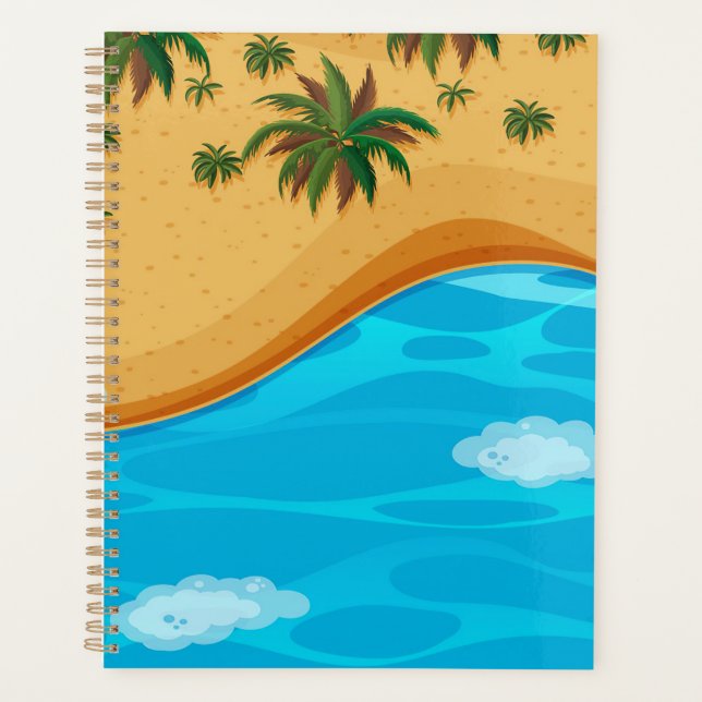 Beau Paysage De Plage (Devant)