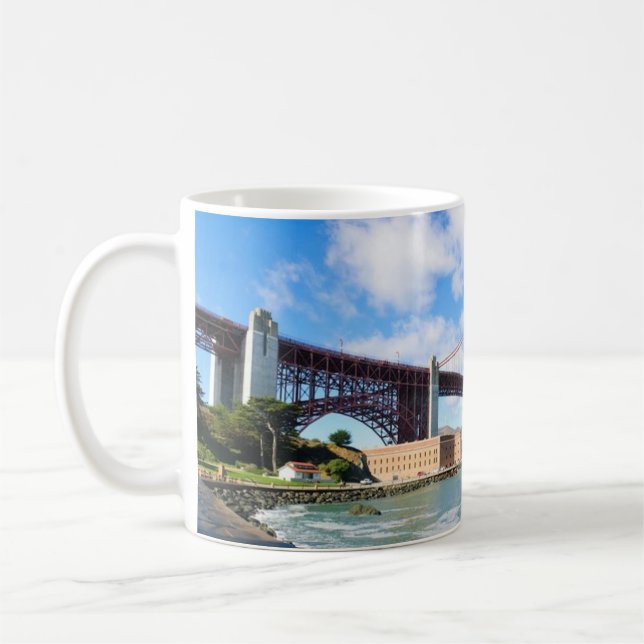 Beau Paysage Extérieur Café Mug (Gauche)