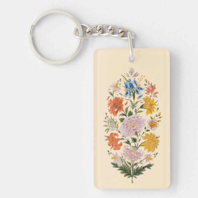 Beau Porte - clé Floral Citation (Devant)