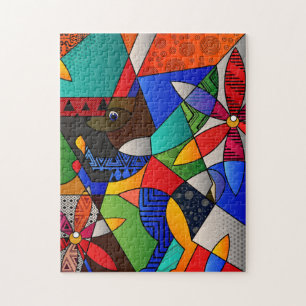 Beau Puzzle Abstrait