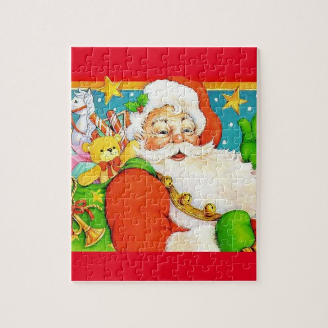 beau puzzle du père noël (Vertical)