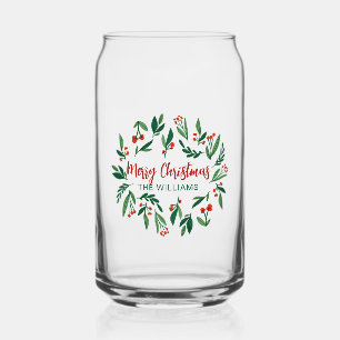 Beau Red Green Holly Berry Custom Christmas