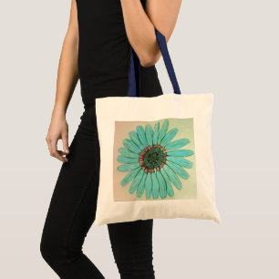Beau Sac fourre-tout Fleur Croché À La Main