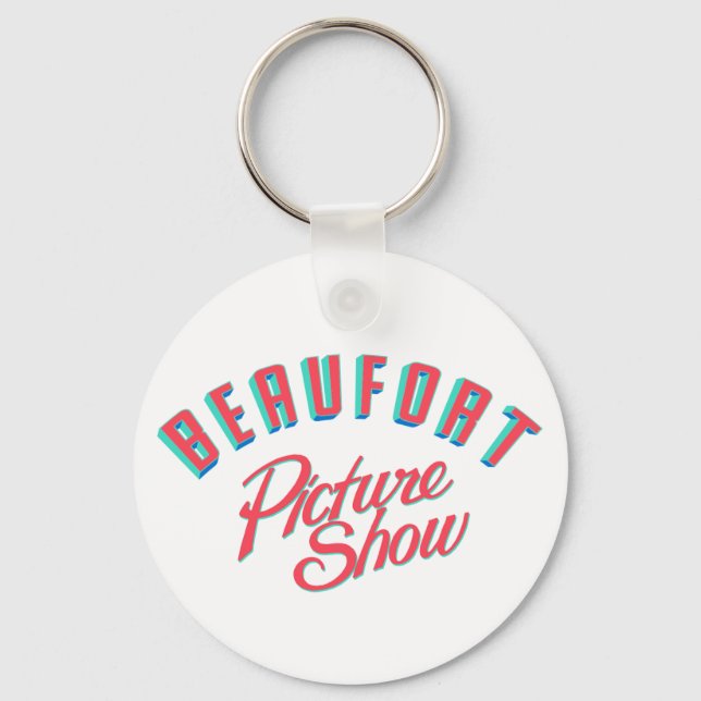 Beau Show Key Flo Keychain (Front)