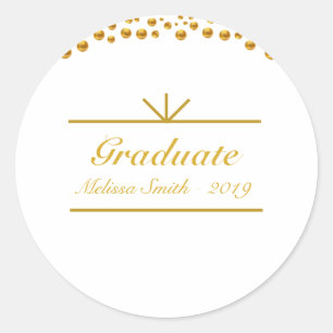 Beau Sticker Golden Graduate