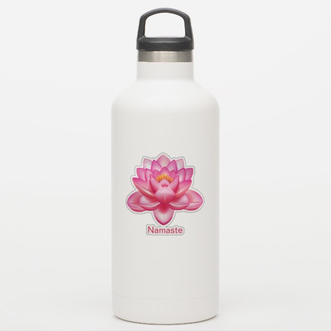 Beau Sticker Lotus Flower (Gourde)
