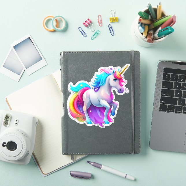 Beau Sticker Unicorn 2 (Couverture iPad)