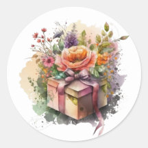 Beau Stickers Aquarelle