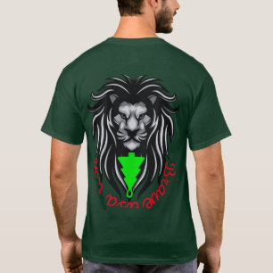 Beau T-shirt avec tête de lion