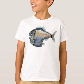 Beau T-shirt de poisson-hache