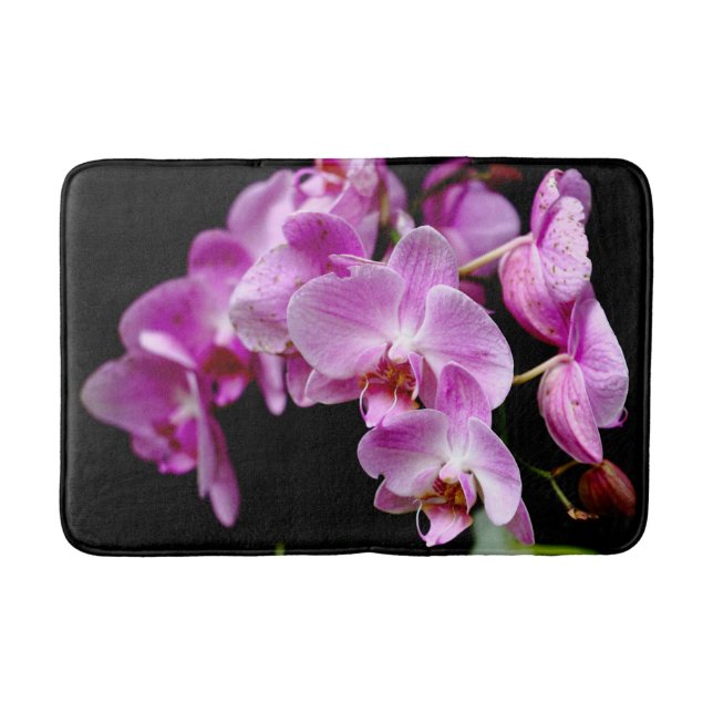 Beau tapis de bain d'orchidée (Devant)