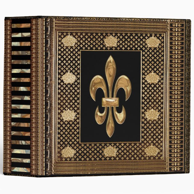 Beaucarnot Diva Fleur Binder (Front/Spine)