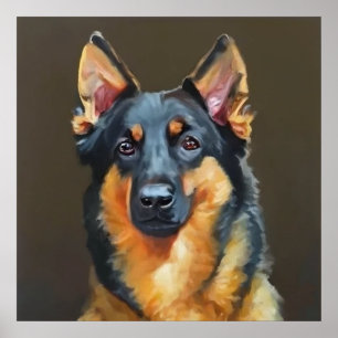 Beauceron Dog  Poster