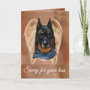 Beauceron Holiday Card