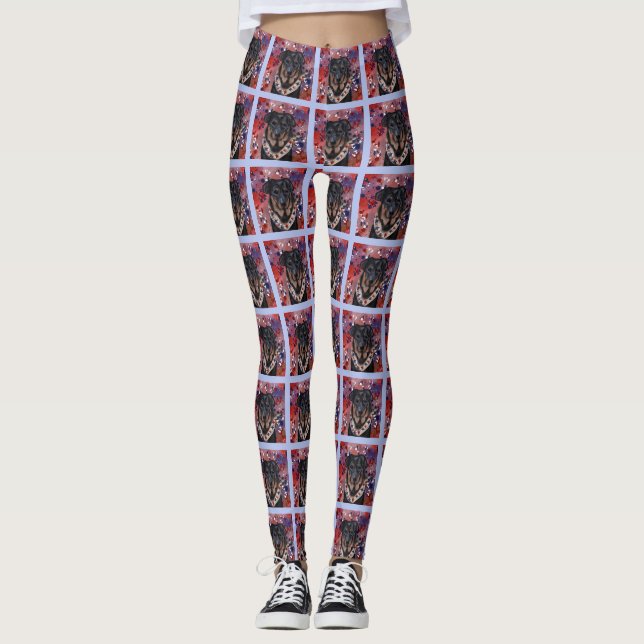 Beauceron               leggings (Front)