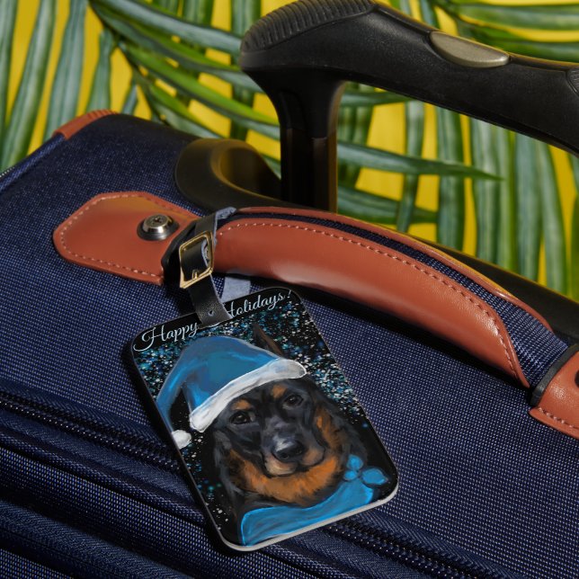 Beauceron                       luggage tag (Front Insitu 1)