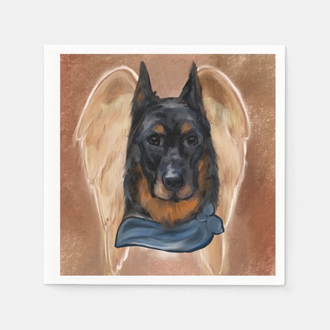 Beauceron Napkin (Front)