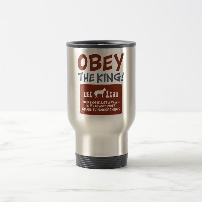 Beauceron Travel Mug (Center)