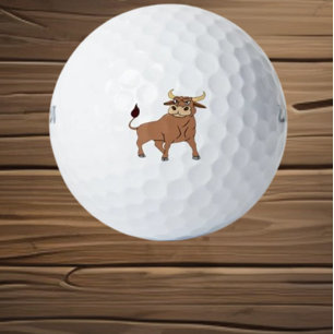 Beaucoup de BALLES DE GOLF Bull