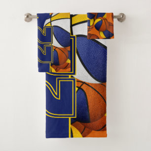 Beaucoup de boules de basket personnalisés nom d'a