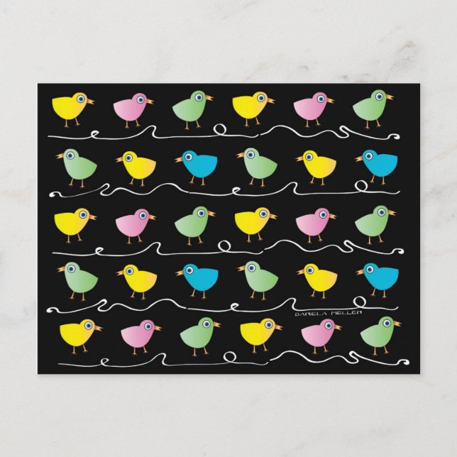 Beaucoup de cartes postales Chicks (Devant)