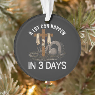 Beaucoup de choses peuvent arriver en 3 jours Pâqu