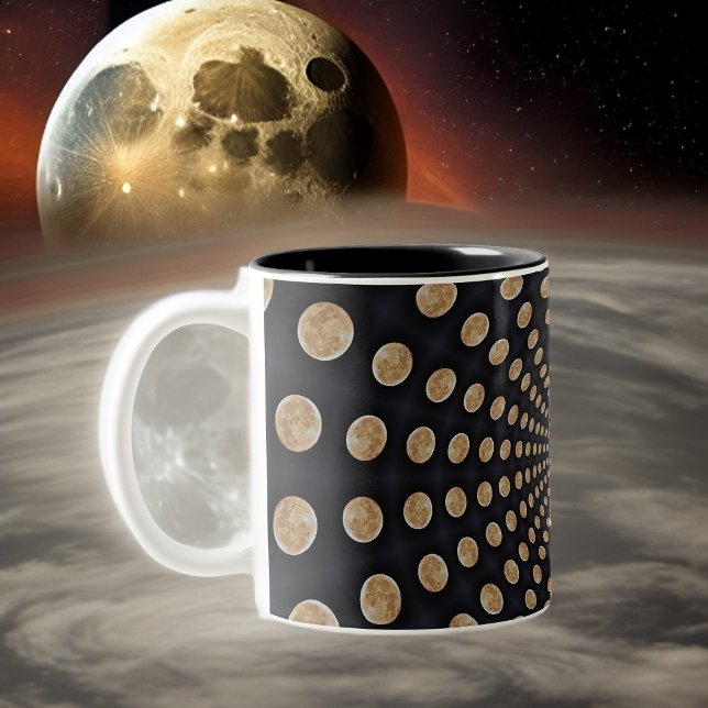 Beaucoup de lunes tourbillonnent la Mug ou la Coup (Créateur téléchargé)