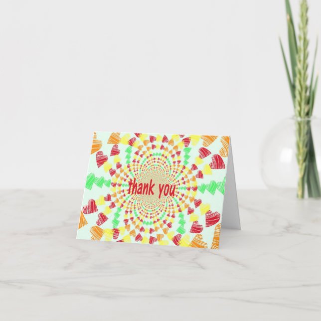 Beaucoup de Merci de coeur (Devant)