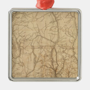 Beaufort District, South Carolina Metal Ornament