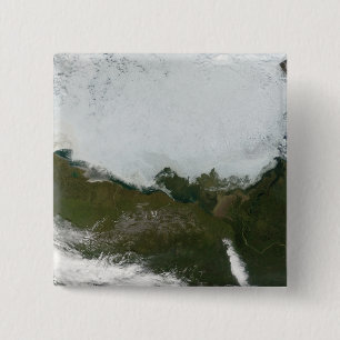 Beaufort Sea 2 Inch Square Button