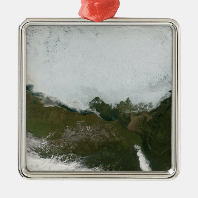 Beaufort Sea Metal Ornament (Front)