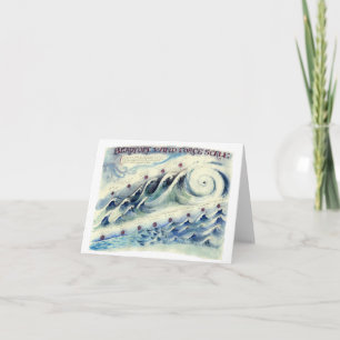 Beaufort Wind Force Scale Card