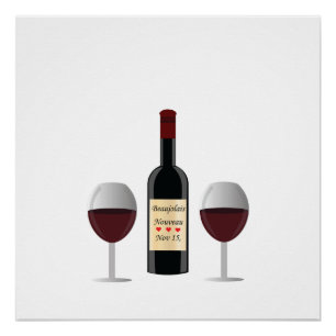 Beaujolais Nouveau Day Poster