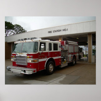 Beaumont Fire Fighters Poster