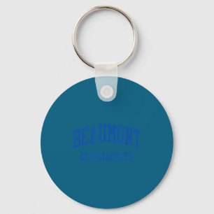 Beaumont high school hs st louis mo vintage sports keychain