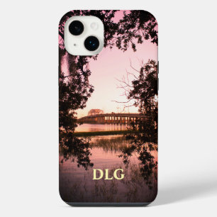 Beauort Woods Memorial Bridge at Sunset iPhone 14 Plus Case