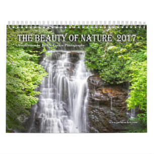 Beauté 2017 de calendrier de photographie de