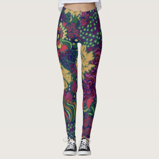Beauté botanique Leggings floraux
