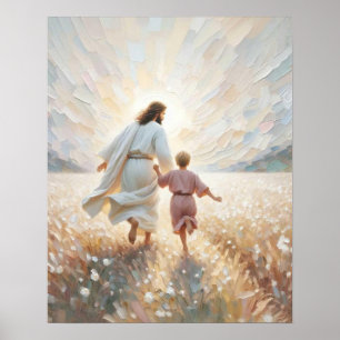 Beauté de la Foi, Art mural chrétien, Jésus et gar