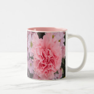 Beauté de l'oeillet rose Mug