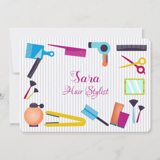 Beauté Eléments scolaires Invitation (Devant)