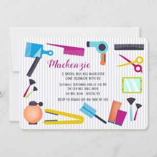 Beauté Eléments scolaires Invitation
