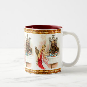 Beauté En Rose Et La Bête Voyage Mug