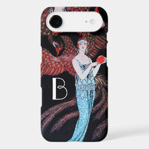 BEAUTÉ ET PHOENIX, MODE, MASQUER LE MONOGRAMME ART