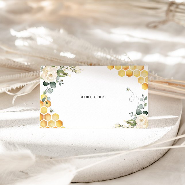 Beauté florale Notes personnalisées Carte de boîti (Créateur téléchargé)
