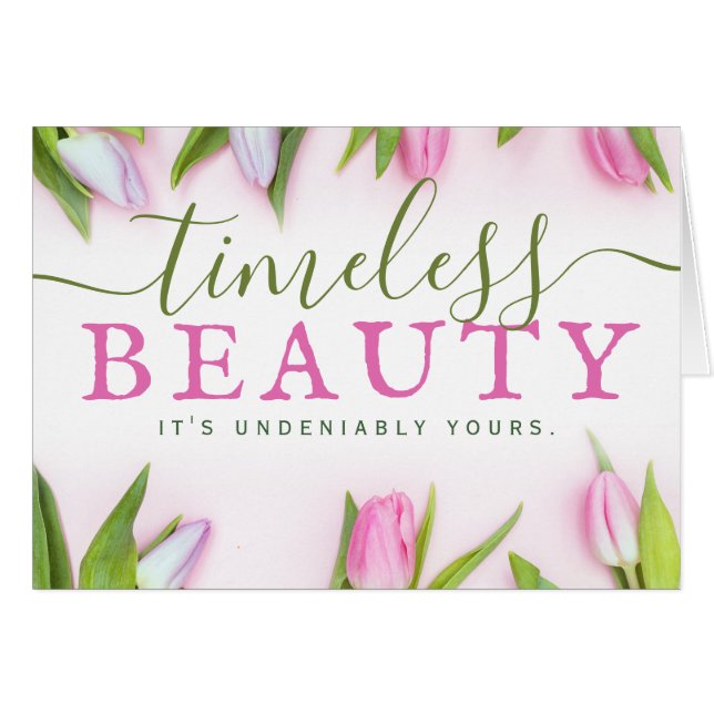 Beauté intemporelle. C'est indéniablement le vôtre (Devant horizontal)